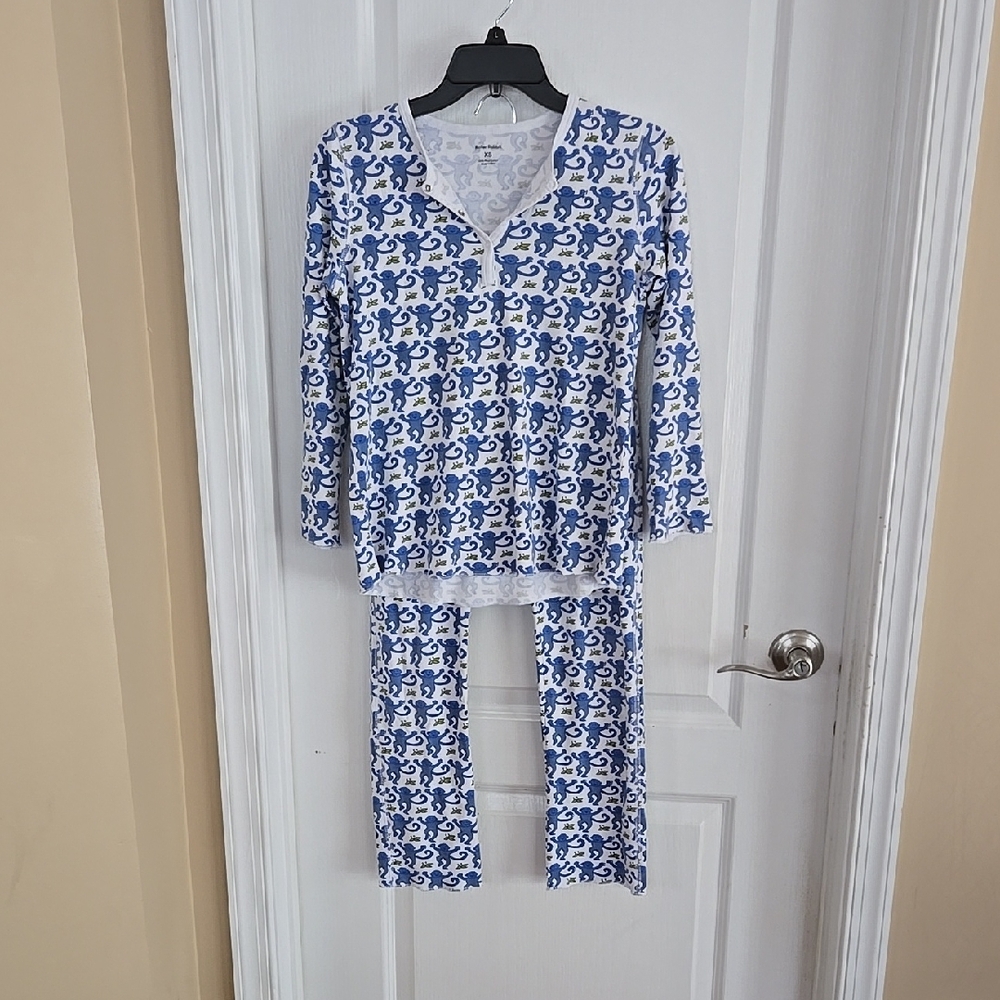Blue and White Kids Pajamas